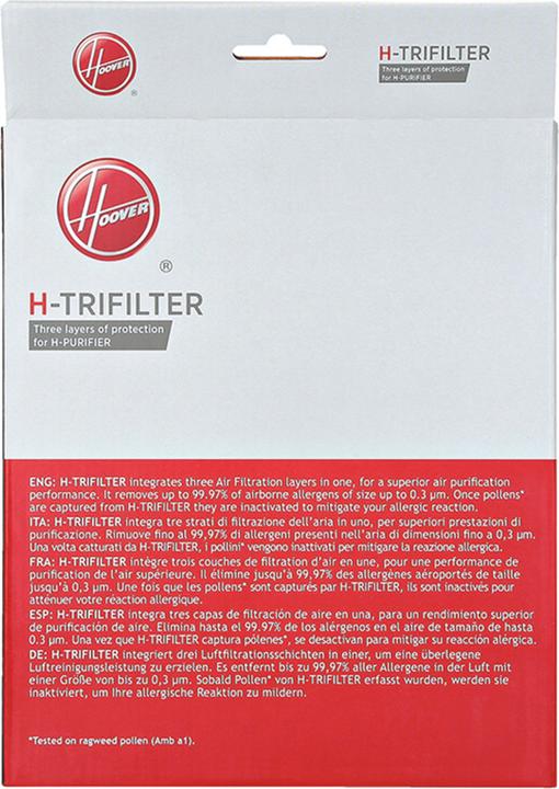 Actual product image Candy Hoover U98 HPURIF5-700 FILTER KIT (1 x)