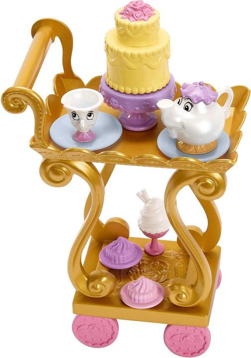 Actual product image Mattel Belle's Tea Time Cart