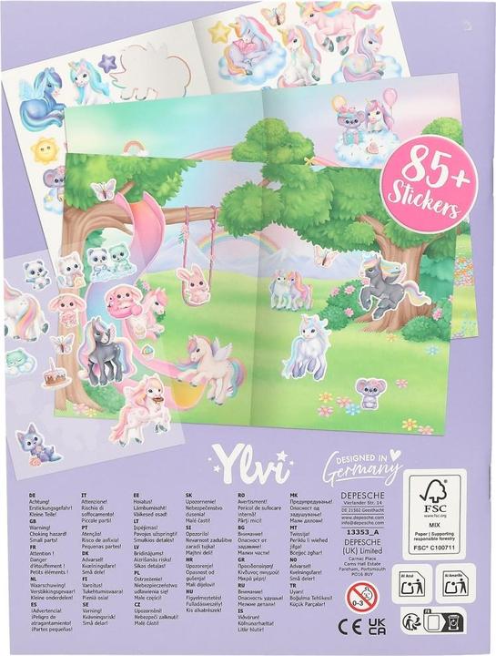 Produktbild Ylvi & the Minimoomis Ylvi - Ylvi Puffy Sticker Book - ()