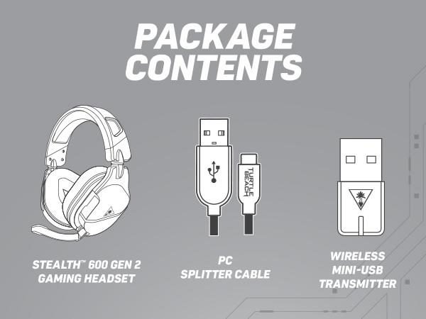 Actual product image Turtle Beach Stealth 600P Gen 2 (Wireless)