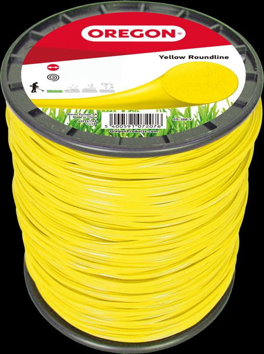 Produktbild Oregon Faden gelb rund 4.0 mm x 95 m (Trimmerfaden + Fadenspule)