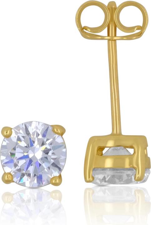 Muau Ohrstecker (750/18 K Gelbgold)