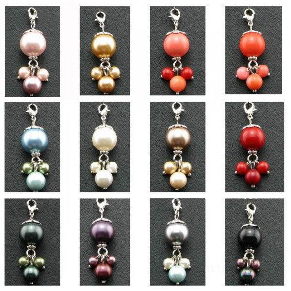 Immagine prodotto Hermex Ciondolo Charm per Thomas Sabo / Bracciale Pandora - Rosa salmone (Acciaio inox)