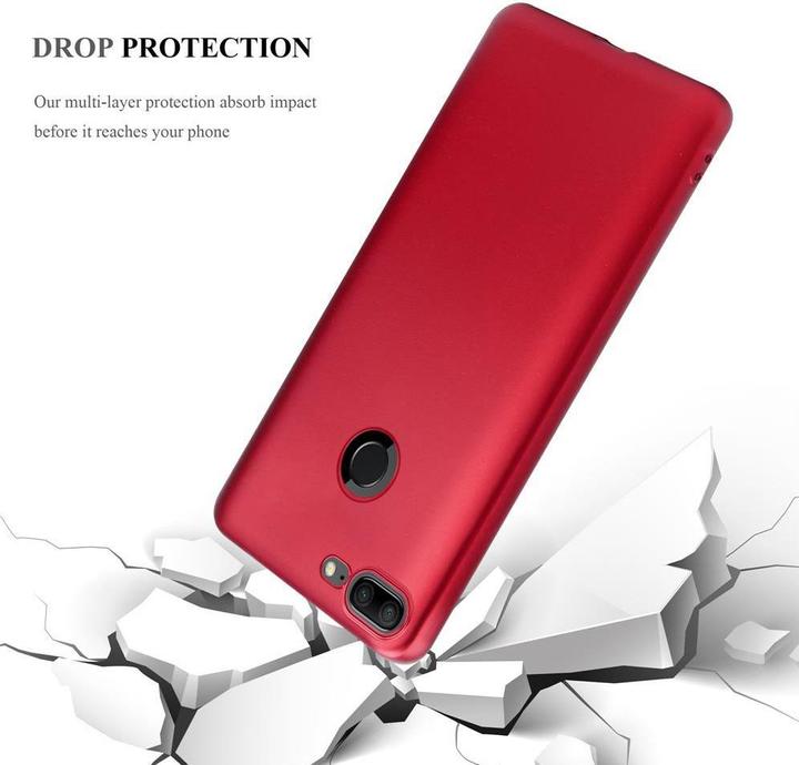 Image du produit Cadorabo Couverture métallique mate TPU (Honor 9 Lite)