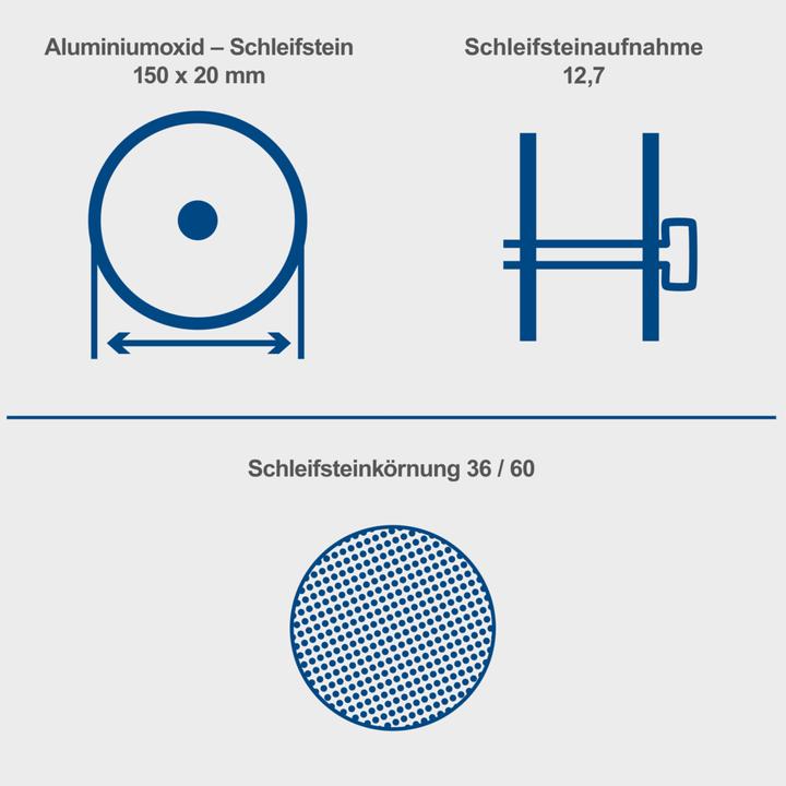 Produktbild Scheppach SM150L (Doppelschleifer, 400 W)