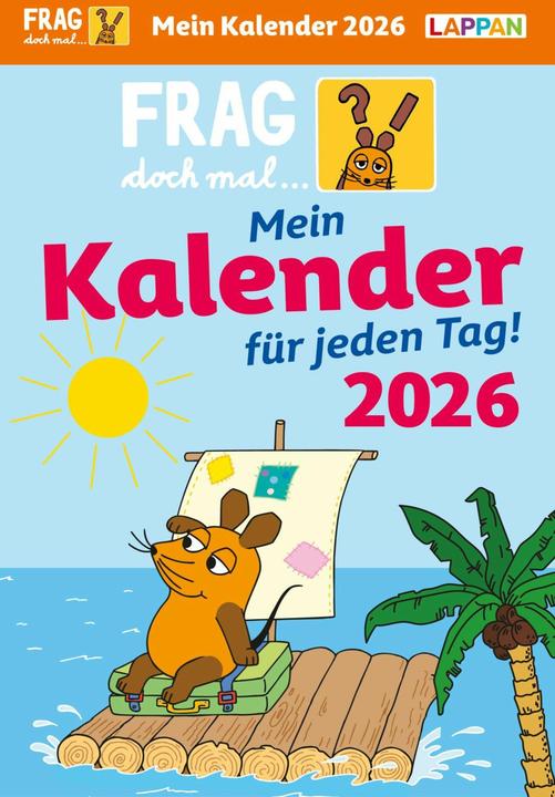 Actual product image Frag doch mal... die Maus: Tageskalender 2026 – Mein Kalender für jeden Tag! (German)