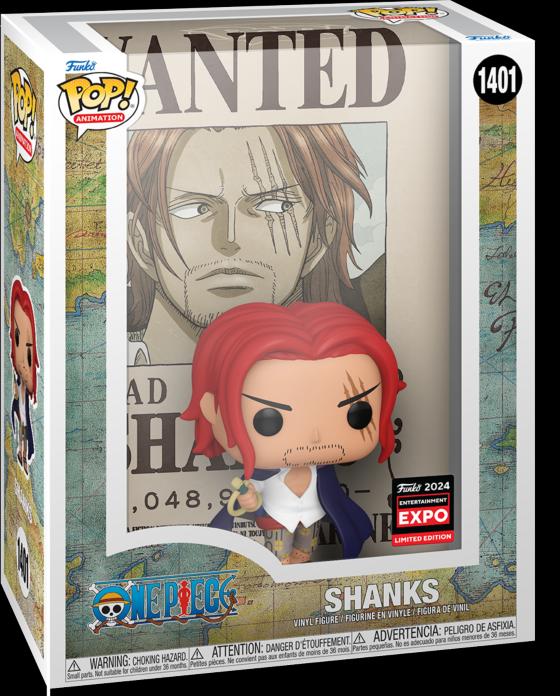 Image du produit Funko POP! affiche Wanted One Piece - Shanks Exclusive 2024