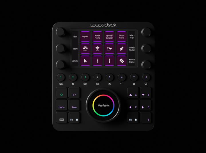 Actual product image Loupedeck Ct (Numeric keypad, Cable)