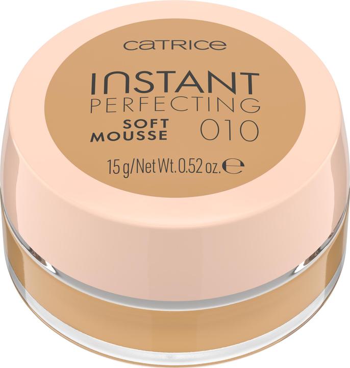 Catrice Foundation Instant Perfecting Soft Mousse 010 Warm Beige (010 Warm Beige)