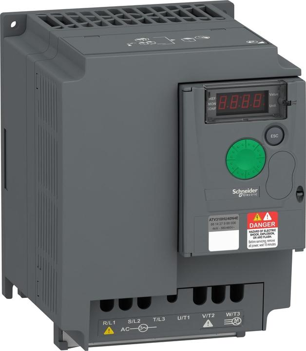 Actual product image Schneider Frequency inverter, Easy Altivar 310, 4kW, 380-460V AC, 3-phase, without filter ATV310HU40N4E