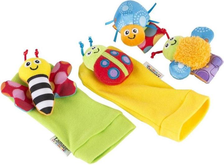 Actual product image Tomy Hand and foot rattle set