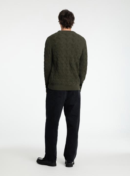 Produktbild Selected Homme Zopfstrick Pullover mit Rundhalsausschnitt (XL)