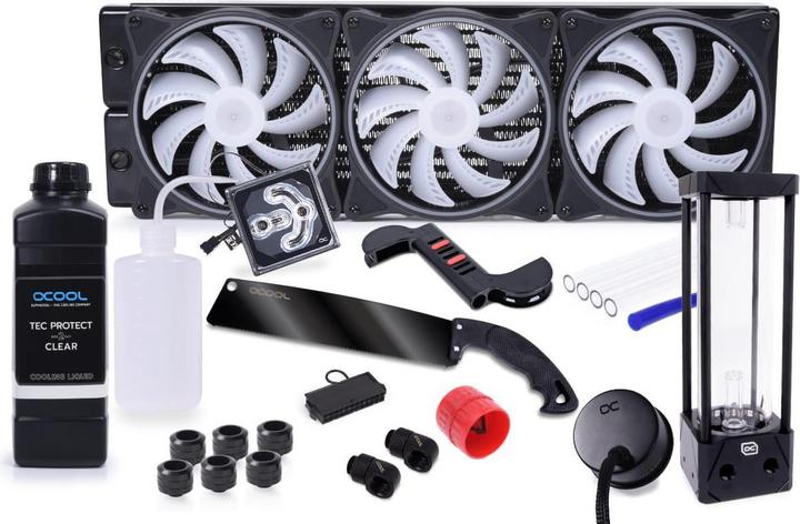 Produktbild Alphacool Alphac Core Hurrican 420mm ST45 Set 1022071