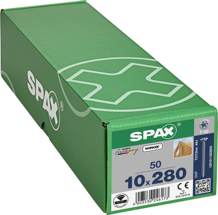 Productafbeelding Spax Houtbouwschroeven (50 Schroeven per stuk)