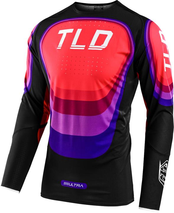 Immagine prodotto Troy Lee Designs Maglia SE Ultra, Reverb, nero/rosso, XL (XL)