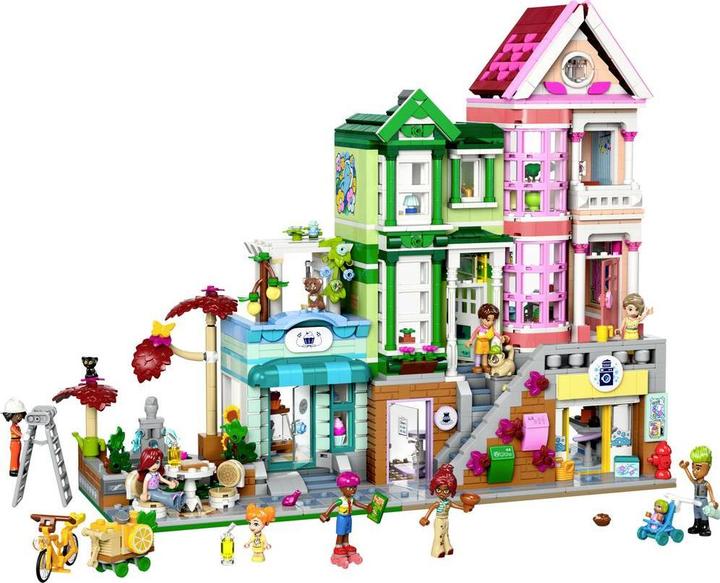 Produktbild LEGO Heartlake City Wohn- und Einkaufsstrasse (42670, LEGO Friends)