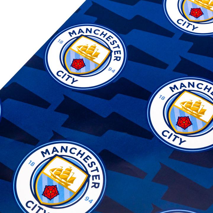 Image du produit Manchester City FC - Feuilles de papier cadeau (Papier cadeau, 2 x)