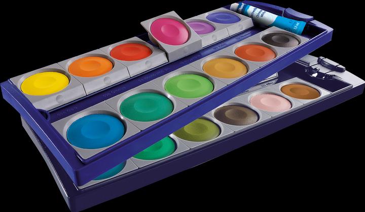 Actual product image Pelikan Cover ink duct 735 K/24 (Black, Turquoise, White, Orange, Lilac, Violet, Beige, Green, Grey, Blue)