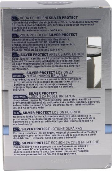 Actual product image NIVEA Men Skin Protection Aftershave Silver Protect 100ml (Aftershave lotion, 100 ml)