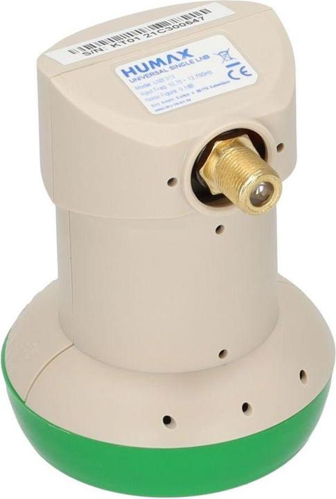 Immagine prodotto Humax Green Power LNB Protezione dalle intemperie, filtro LTE Basso consumo energetico (Singolo LNB)
