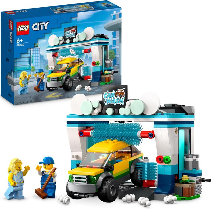 Image du produit LEGO Station de lavage de voitures (60362, LEGO City)