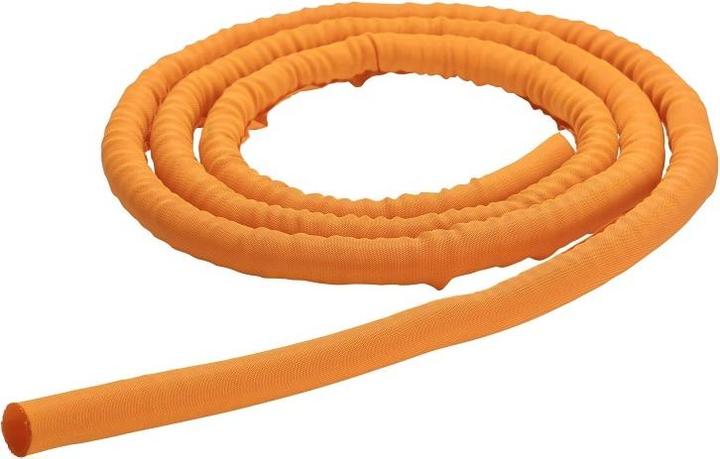 Multibrackets Cable guide, orange, in 25m carton unroll box (Cable hole, 2500 cm)
