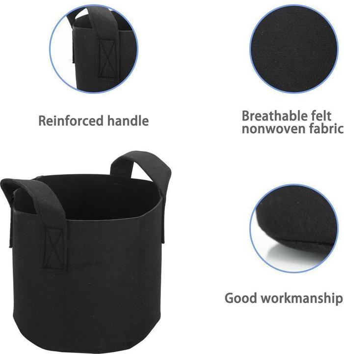 Produktbild Intirilife 10x Pflanzsack 38 Liter (38.30 cm)