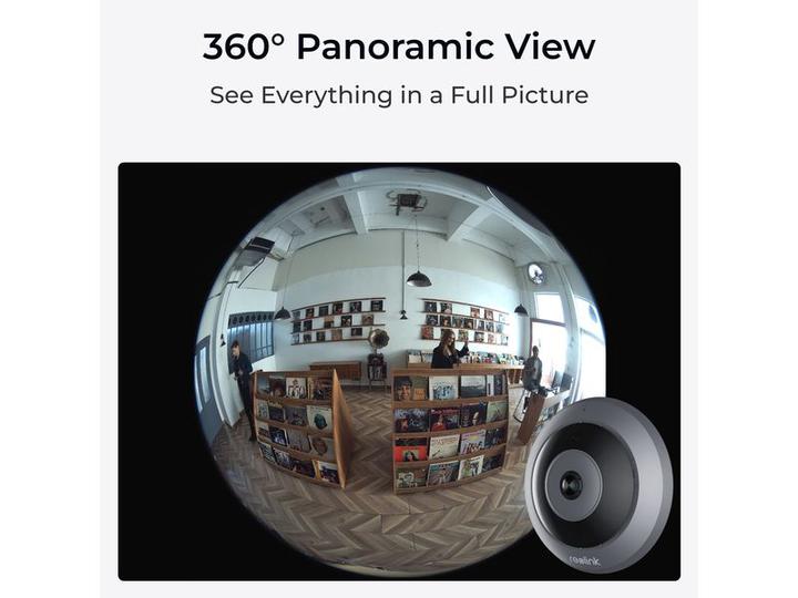 Actual product image Reolink Fisheye Series P520 (2560 x 2560 pixels)