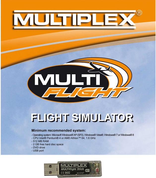 Multiplex Multiflight Stick mit Multiflight plus CD (PC, DE)