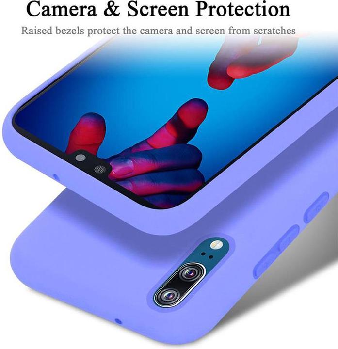 Actual product image Cadorabo TPU Liquid Silicone Case Cover (Cubot P20)