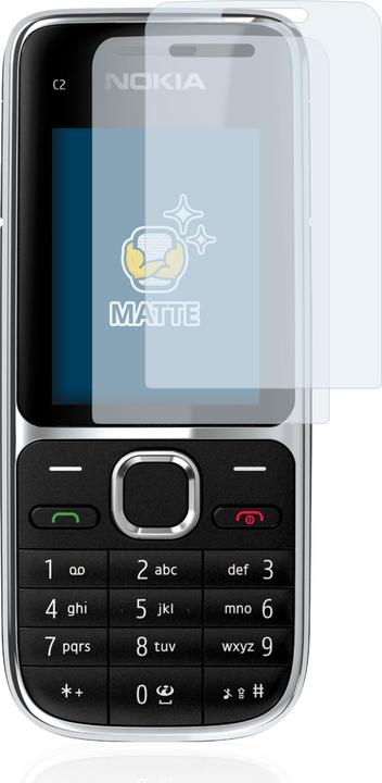 Actual product image BROTECT Anti-glare screen protector matt (2 Piece, Nokia X2-01)