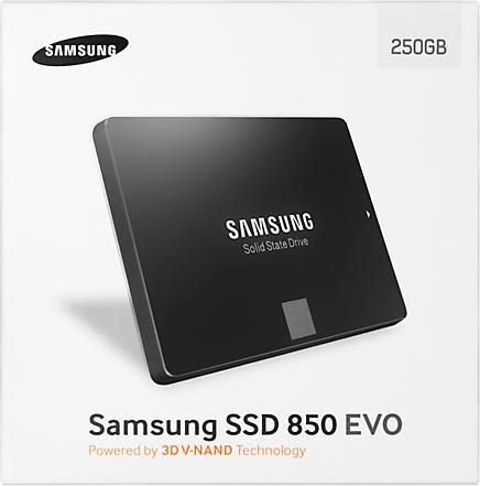 Produktbild Samsung 850 EVO Basic (250 GB, 2.5")