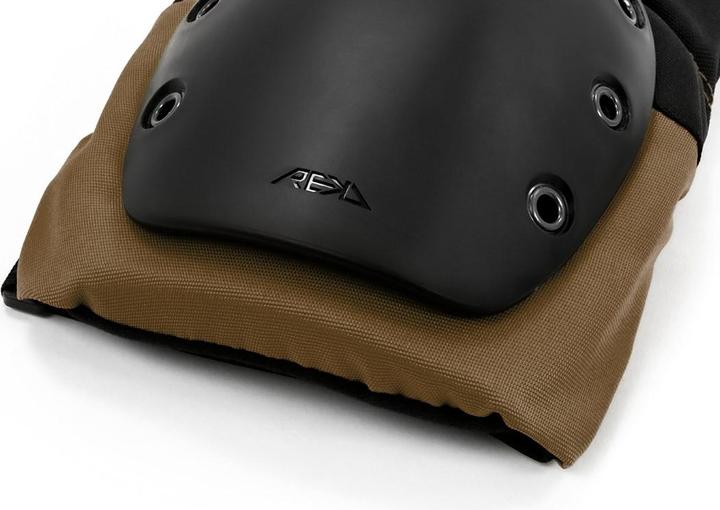 Actual product image Rekd Knee Pad Ramp Black/Khaki 2023 (39, 41, 43, 45, 44 C, 42 C, 38 C, 40 C, Knee pad)