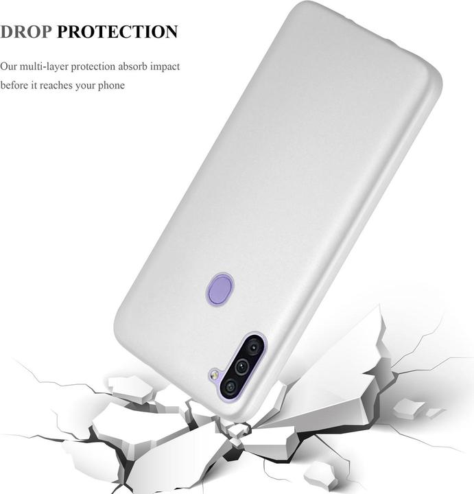 Productafbeelding Cadorabo TPU Matte Metallic hoes (Samsung Galaxy M11, Samsung Galaxy A11)