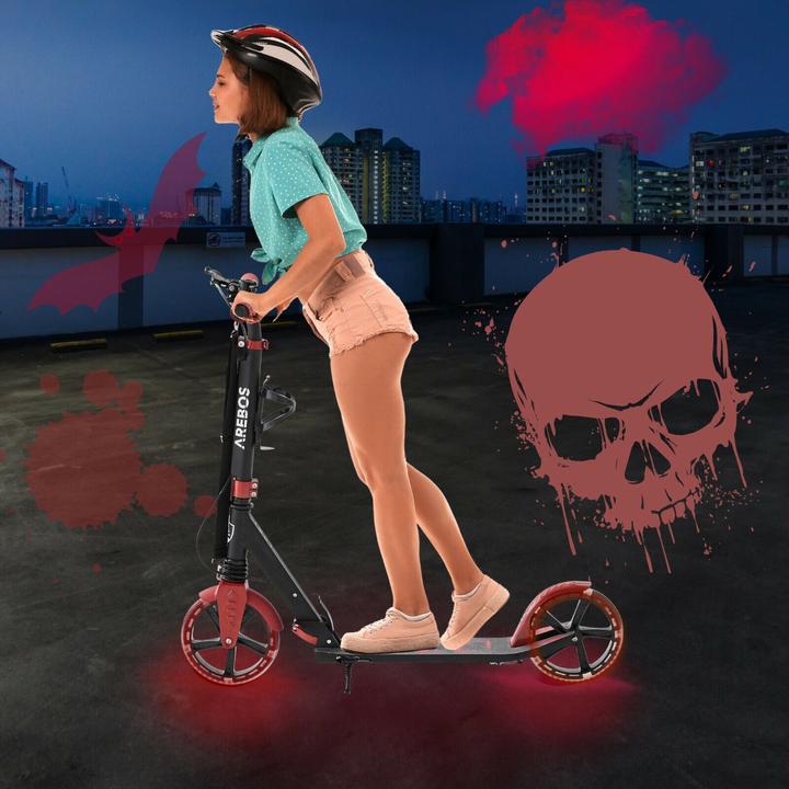Actual product image Arebos Pedal scooter
