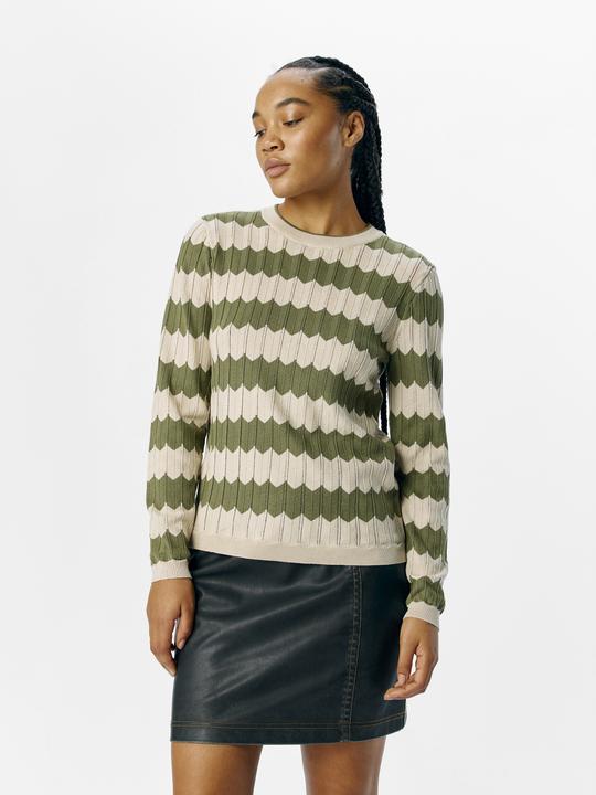 Produktbild Object Gestreifter Strickpullover (XS)