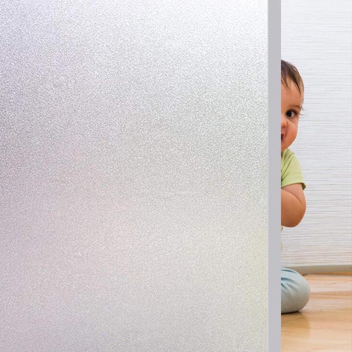 Produktbild Werkstein Matte Deko Fensterfolie Statische Sichtschutzfolie Blickdicht (60x200cm) (60 x 200 cm)