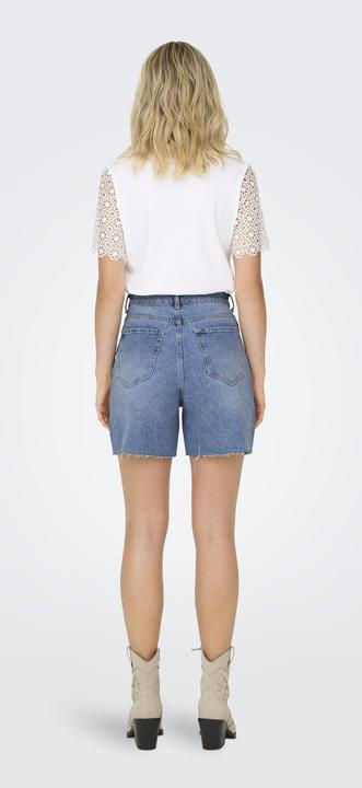 Produktbild Only ONLZITA Hohe Taille Normal geschnitten Jeans-Shorts Jeans-Shorts (M)