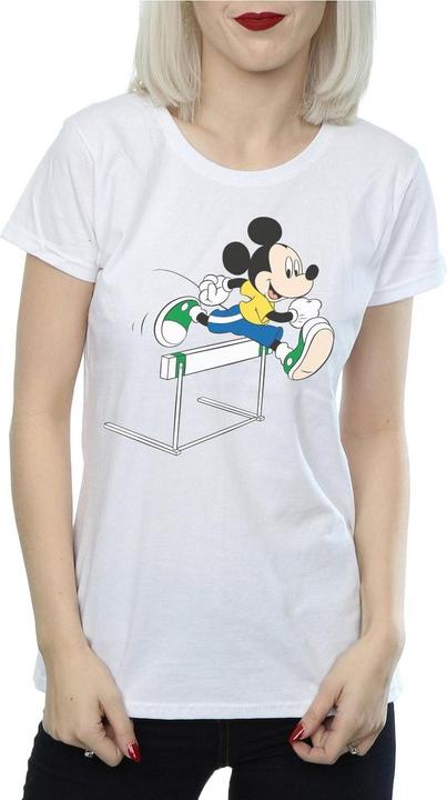Immagine prodotto Disney Mickey Mouse Hurdles Maglietta Donna (M)