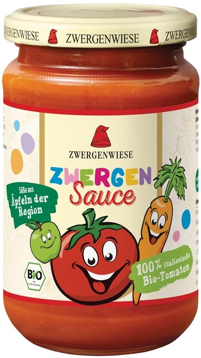 Produktbild Zwergenwiese Zwergensauce - Kinder Tomatensauce (Glas) (11858 g)