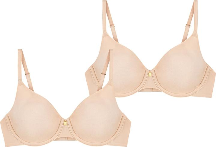 Immagine prodotto Triumph Reggiseno con ferretto Body Make-Up Essentials (75 C, Confezione da 2)