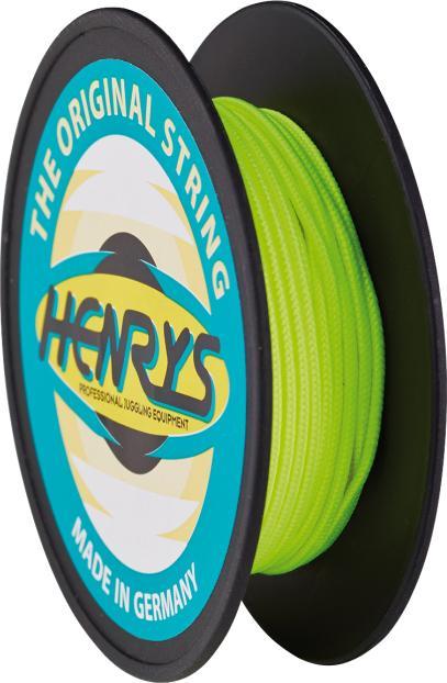 Henrys Diabolo Schnur 10m-Rolle citrogelb