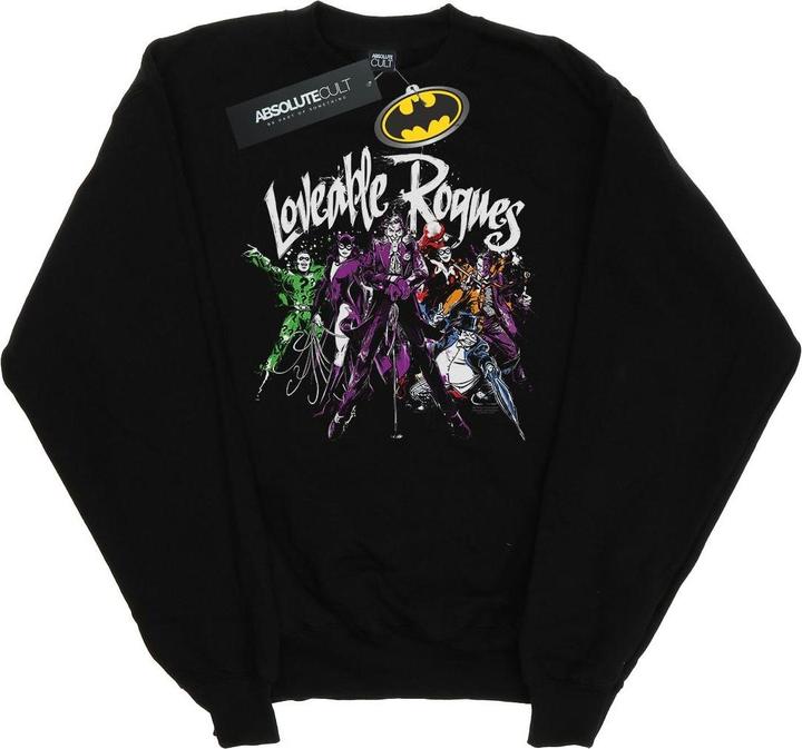 Image du produit - Sweat BATMAN LOVEABLE ROGUES - Garçon (128)