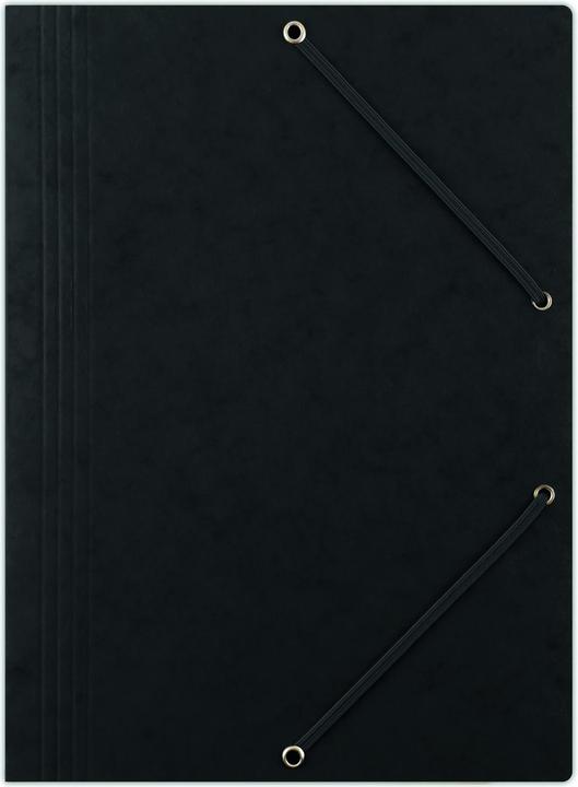 Image du produit Donau Chemise en carton compact A4 avec élastique noir (8643080-01EN) (A4, 1 x)
