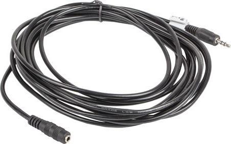 Image du produit Lanberg CA-MJFJ-10CC-0050-BK Audio-Kabel (5 m, Jack 3,5 mm (AUX))