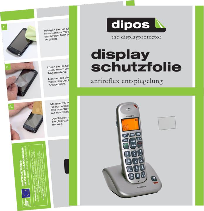 Produktbild Dipos Displayschutzfolie Antireflex (6 Stück, Emporia D40 ABB)