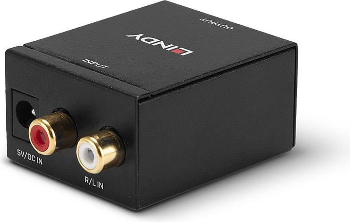 Produktbild Lindy Phono to Toslink (Optical) & Coaxial ADC (Analog -> Digital)