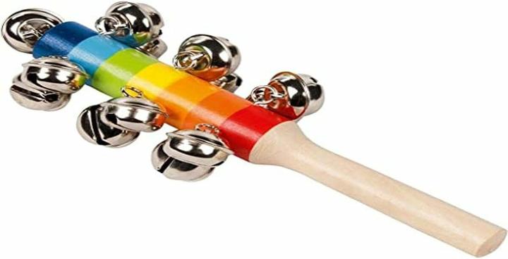 Image du produit Goki Baguette à clochettes avec 13 clochettes (Allemand)