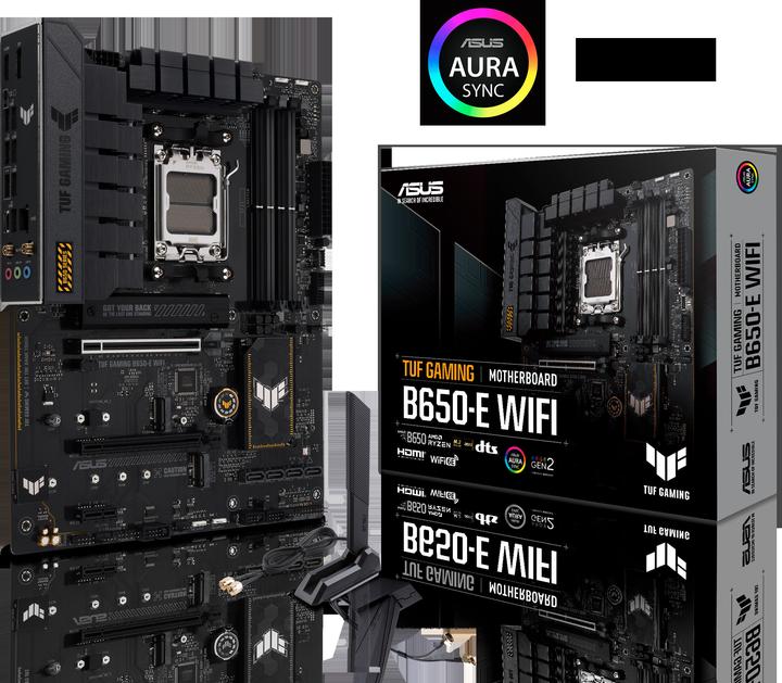 Produktbild ASUS TUF GAMING B650-E WIFI (AM5, AMD B650E, ATX)