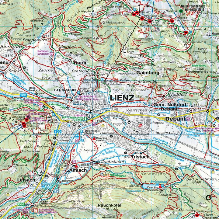 Produktbild Lienzer Dolomiten - Lesachtal - Villgratental 50000
